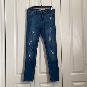 High Rise Hollister Super Skinny Jeans